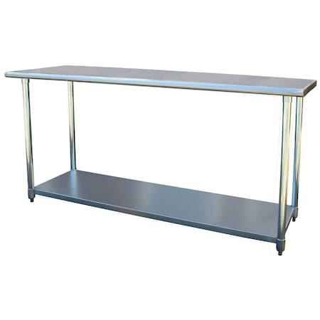 Sportsman Stainless Steel Work Table 24" x 72" SSWTABLE72